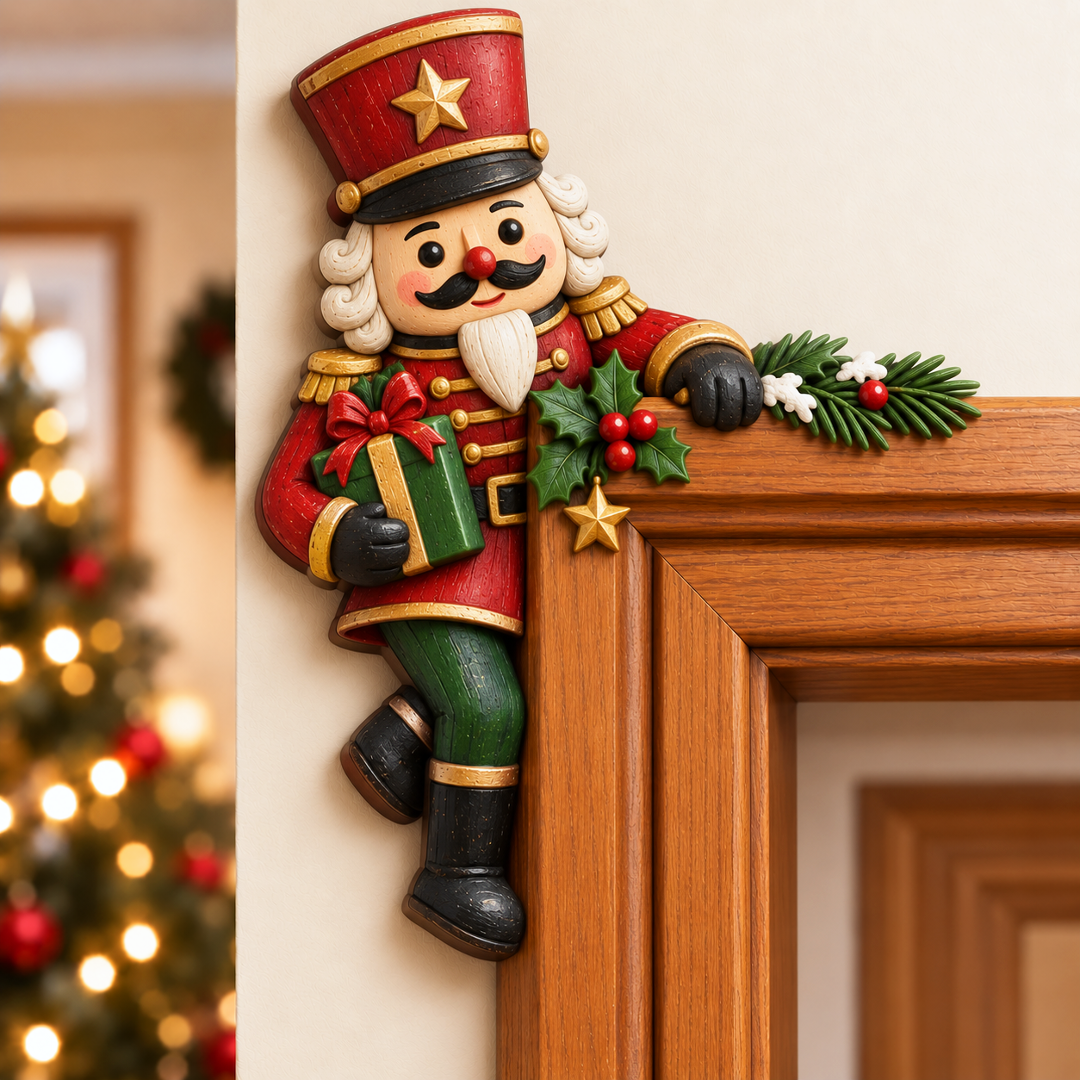 🔥🔥🔥Christmas Peekaboo Door Frame Corner Decor