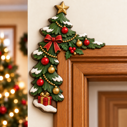 🔥🔥🔥Christmas Peekaboo Door Frame Corner Decor