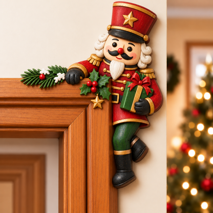 🔥🔥🔥Christmas Peekaboo Door Frame Corner Decor