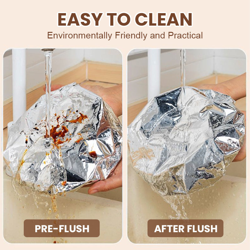 Aluminum foil insulation cover