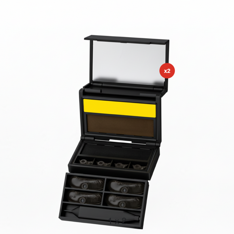 2026 HOT SALE 50K+ SOLD!  50% OFF!3-in-1 Kit: Eyeliner and Lower Lash Stamp