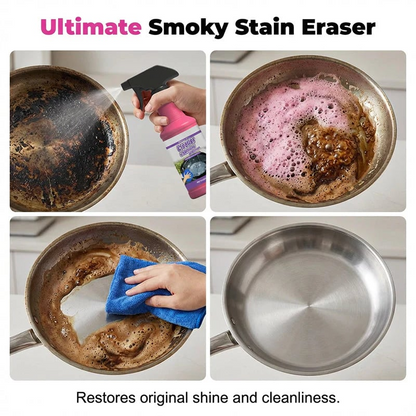 Place an order and receive a free sponge and cleaning cloth—Fast-Acting Heavy-Duty Grill Degreaser Spray